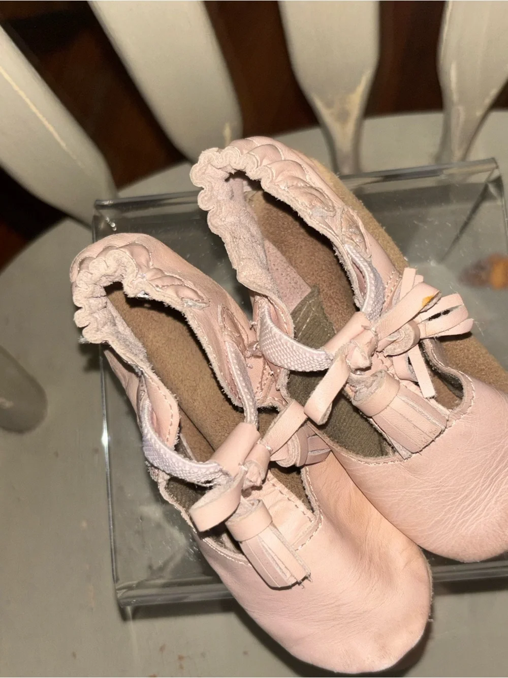Robeez  12-18 mos  ballerina  Mary Jane Shoes